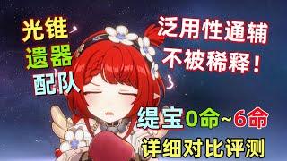 [Star Dome Railway] Tibao 0~6 Life Actual Combat Detailed Evaluation: The whole team has increased