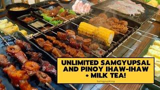 #BuzzsetterFood  SamgyupKing Is The New King Of Korean Buffet In Manila!