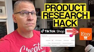 Using TikTok Shops For Etsy Research? (shocking numbers)