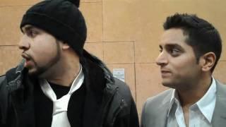 Sham D with Humza from "Diary Of A Badman"