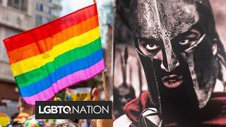 King Leonidas edit | Genderqueer Protest.