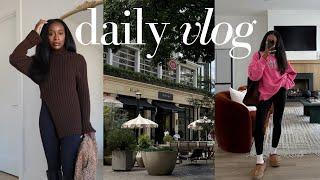 DAILY VLOG | stepping out my comfort zone, girls night out, new-in haul & more