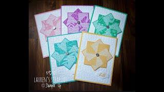 How To Make An Easy Pinwheel Quilt Card