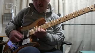 I practiced the intro to True by Spandau Ballet with backing music.