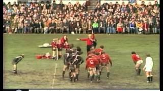 1977 Rugby Union Match: New Zealand All Blacks vs British and Irish Lions (2nd Test)