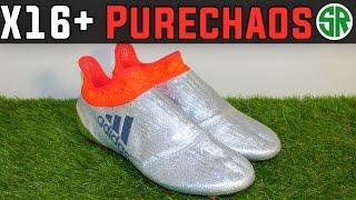 adidas X16+ Purechaos - Silver Mercury Soccer Cletas