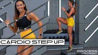 30 Minute Cardio Step Up Sweat Workout | RESULT - Day 17