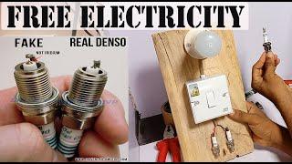 Free Electricity Energy With Spark Plugs, How To Know Original Iridium And Others