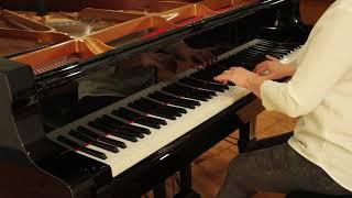 Burlesca, Suite para piano nº1 Oroimenak. Isabel Garmendia, compositora. Mercedes Medina, piano.