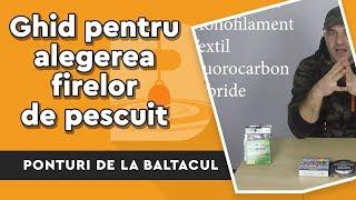 Ghid pentru alegerea firelor de pescuit 2019