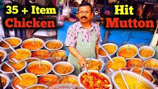 35 types of Delicious foods on Street | Chicken stew, Mutton curry & 35 items @bhokkadfoody498