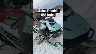 2024 Skidoo FREERIDE 850 Turbo Sound Test / What Do YOU Ride?!? #skidoo