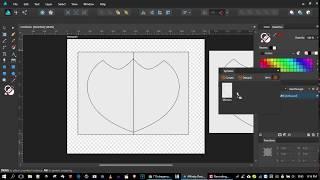 Affinity Designer - Symmetry and the Symbol Tool.