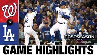 Max Muncy, Walker Buehler lead Dodgers to Game 1 win | Nationals-Dodgers NLDS Game Highlights
