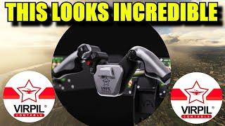 FS2020: The Virpil Advanced Flight Simulator Yoke | Potentially The Most Advanced Flight Yoke Yet!