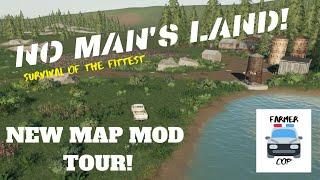 "No Man's Land" New Mod Map Tour in Farming Simulator 19