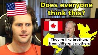 American Reacts to Ontario Vs. Quebec - Jim Gaffigan Stand Up