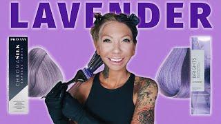 Pravana vs. Sally's: Lavender Hair Color