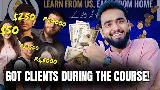 Batch no 15 Students got Orders During the Course | How to earn Money online 2024 | Freelancing