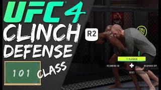 UFC 4 - CLINCH DEFENSE Class - 101 Basics PLAYSTATION Controls