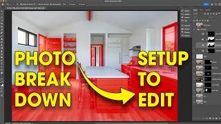 Interior Architecture Photo Breakdown - Start to Finish