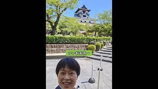 犬山観光【2】国宝犬山城天守からの絶景/漢方薬剤師心理カウンセラーがいる京都女性漢方まつみ薬局 #shorts
