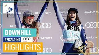 Goggia leads Italian festival | Women's Downhill #2 | Crans Montana | FIS Alpine