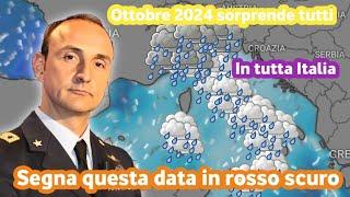 METEO ITALIA Addio al caldo! L'uragano autunnale ritorna con grandi inondazioni e Tempo molto brutto