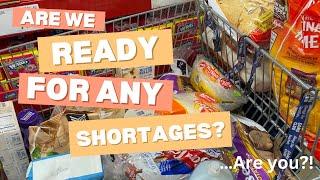 Are We Ready If There Are Food Shortages? Are You? | Shop With Me To Stock The Pantry