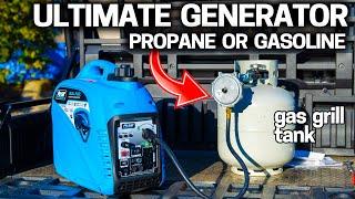 PORTABLE PROPANE Dual Fuel GENERATOR 2000 Watt - Pulsar Review