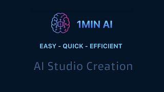  1min.AI | AI Studio Creation