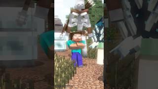 Sigma Herobrine Help Alex  | Masha Ultrafunk #sigma #herobrine #minecraft #animation #shorts