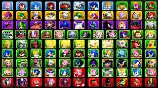 Sonic Forces Speed Battle: All 100 Characters Gameplay