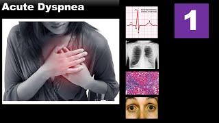 Acute Dyspnea (Upper) [1] #cme #internal_medicine #medical #usmle #medicalstudent  #محاضرات_باطنة