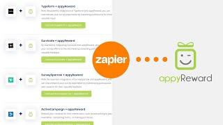 Reward Automation Across Any Software With Zapier - Send Gift Cards Automatically with appyReward