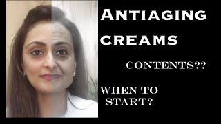 How to slow signs of ageing | anti-aging creams | when to start | contents