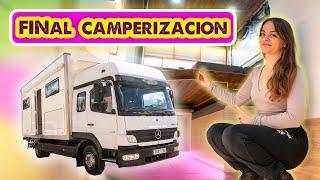  Último capítulo CAMPERIZACIÓN CAMIÓN CAMPER con CAMA ELEVABLE  Vivir en ruta - Cap. 17