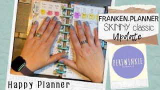 UPDATE on FRANKENPLANNER setup | SKINNY CLASSIC | Happy Planner