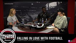 Falling in love with football with Ruke Orhorhoro | Falcons in Focus