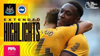 EXTENDED HIGHLIGHTS | Newcastle v Brighton | Premier League