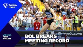 Femke Bol sets new Silesia meeting record in 400m hurdles - Wanda Diamond League 2024