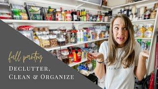 Decluttering & Organizing My HUGE Pantry