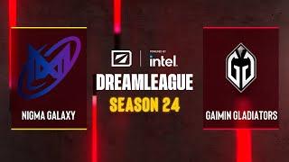 Dota2 - Nigma Galaxy vs Gaimin Gladiators - DreamLeague Season 24 - Group A