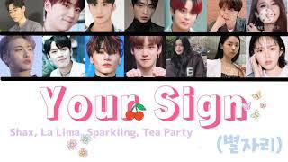 IMITATION (SHAX, LA LIMA, SPARKLING, TEA PARTY) - YOUR SIGN (별자리) Lyrics [HAN/ROM/ENG]