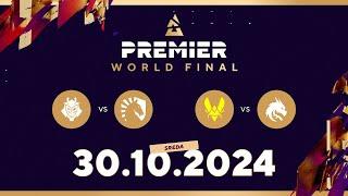 BLAST PREMIER WORLD FINAL 2024 - GRUPA B - G2 vs Liquid | Team Vitality vs Team Spirit