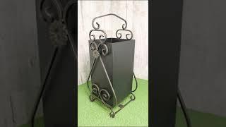 Кованая урна для мусора "Магнолия" 50 л. - производства Артель Мастеров!