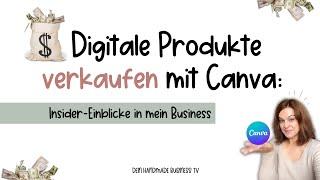 Geld verdienen mit Canva: Insider Einblick in mein Business!