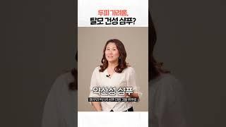 두피 가려움, 탈모에는 건성 샴푸 써야 한다??