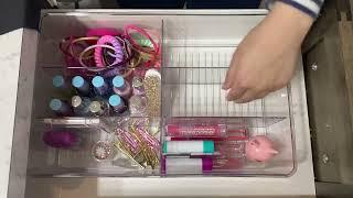 “Satisfying” Bathroom drawer organization : Dollarama picks