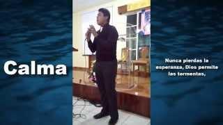 C A L M A - Ricardo Rodriguez (Cover Misael Rodriguez) Live with Lyrics